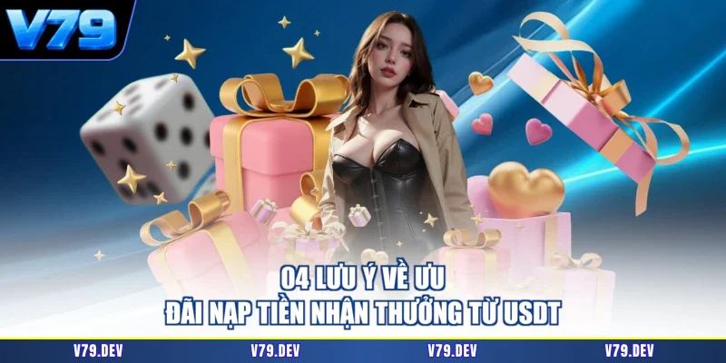 04 lưu ý về ưu đãi nạp tiền nhận thưởng từ USDT
