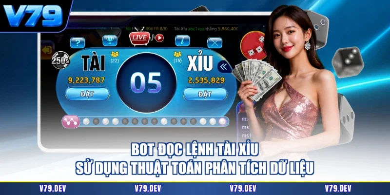 Bot đọc lệnh Tài Xỉu sử dụng thuật toán phân tích dữ liệu