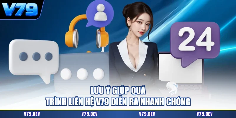 Lưu ý giúp quá trình liên hệ V79 diễn ra nhanh chóng